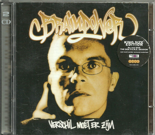 Brainpower : Verschil Moet Er Zijn (King Size Edition) (CD, Album + DVD)