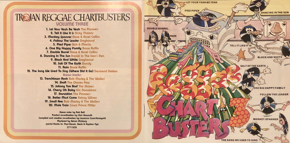 Various : Reggae Chartbusters Volume Three (CD, Album, Comp, RE, RM)
