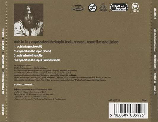 The Wiseguys : Ooh La La (CD, Maxi)