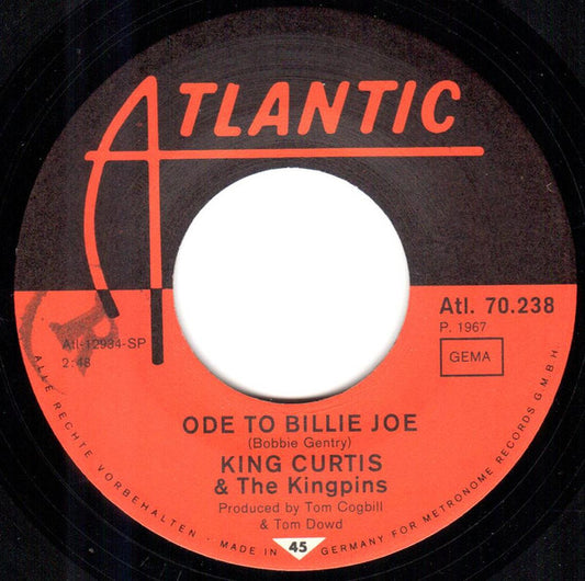 King Curtis & The Kingpins : Ode To Billie Joe (7", Single)