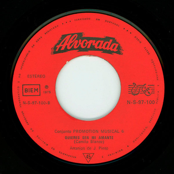 Conjunto Promotion Musical 6 : Lady In Blue / Quieres Ser Mi Amante (7", Single)