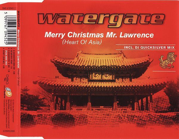 Watergate : Merry Christmas Mr. Lawrence (Heart Of Asia) (CD, Maxi)