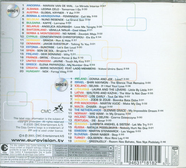 Various : Eurovision Song Contest - Kiev 2005 (2xCD, Comp, Copy Prot.)
