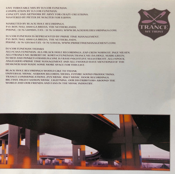 Cor Fijneman : In Trance We Trust 006 (CD, Mixed)