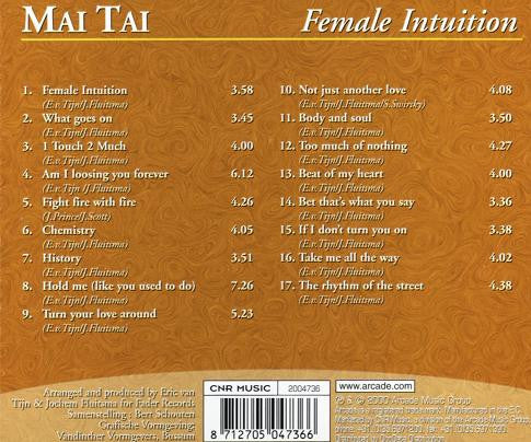 Mai Tai : Female Intuition (CD, Comp)