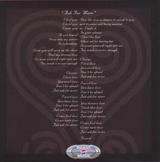 Janet Jackson : Ask For More (CD, Single, Enh, Promo)