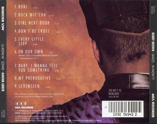 Bobby Brown : Dance!...Ya Know It! (CD, Album, Mixed)
