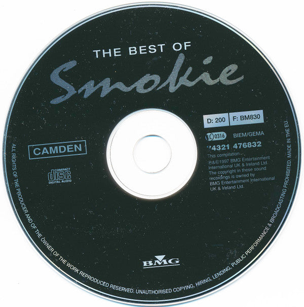 Smokie : The Best Of (CD, Comp)