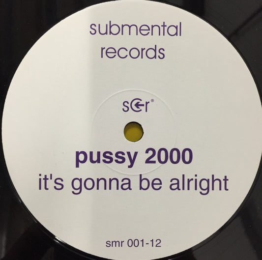 Pussy 2000 : It's Gonna Be Alright (12")