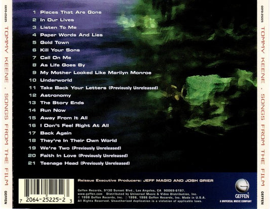 Tommy Keene : Songs From The Film (CD, Album, RE)