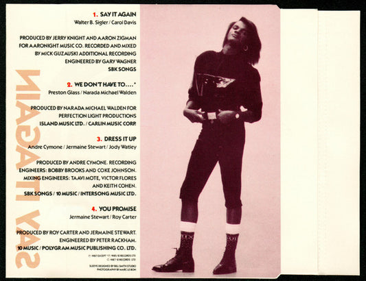 Jermaine Stewart : Say It Again (CD, Maxi)