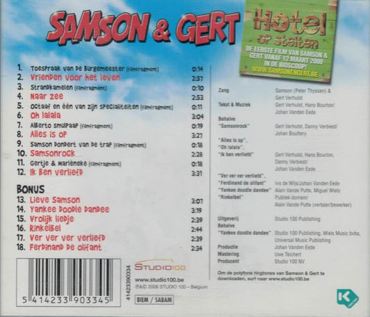 Samson & Gert : Hotel Op Stelten (CD, Album)