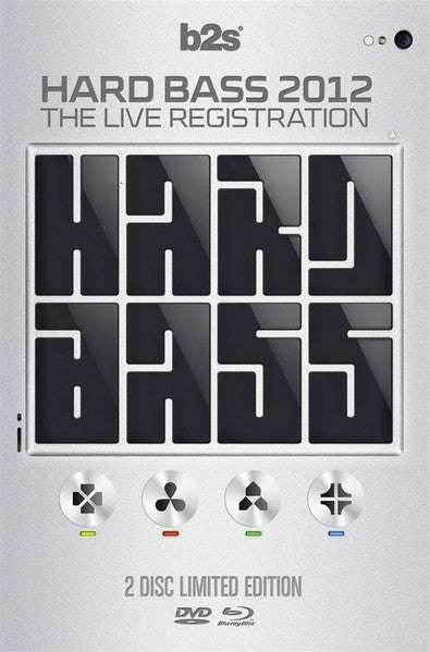 Various : Hard Bass 2012 - The Live Registration (Blu-ray + DVD)