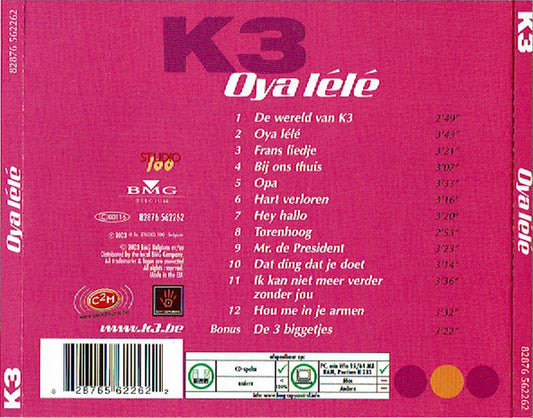 K3 : Oya Lélé (CD, Album, Copy Prot.)