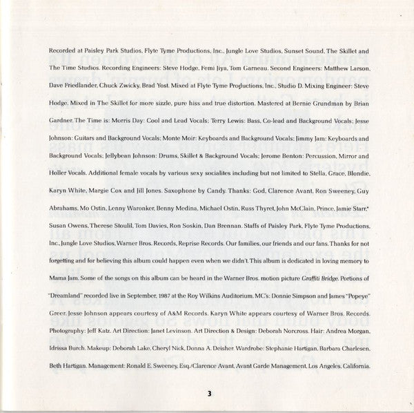 The Time : Pandemonium (CD, Album)