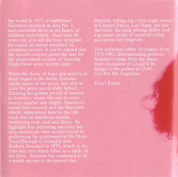 Donna Summer : Classic Donna Summer (CD, Comp)