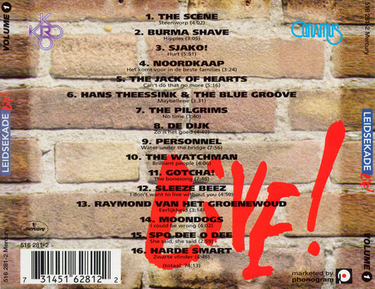 Various : Leidsekade Live! Volume 1 (CD)