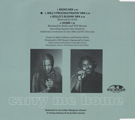 Gloworm : Carry Me Home (CD, Maxi)