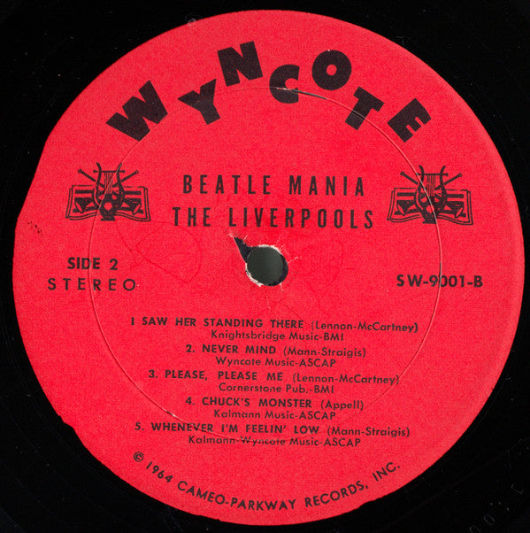 The Liverpools : Beatle Mania! In The USA (LP)