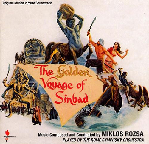 Miklós Rózsa / Symphony Orchestra Of Rome : The Golden Voyage Of Sinbad (Original Motion Picture Soundtrack) (CD, Album)
