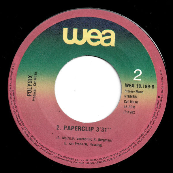 Polysix : Tico Tac (7", Single)