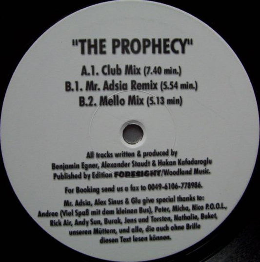 Escalation : The Prophecy (12")
