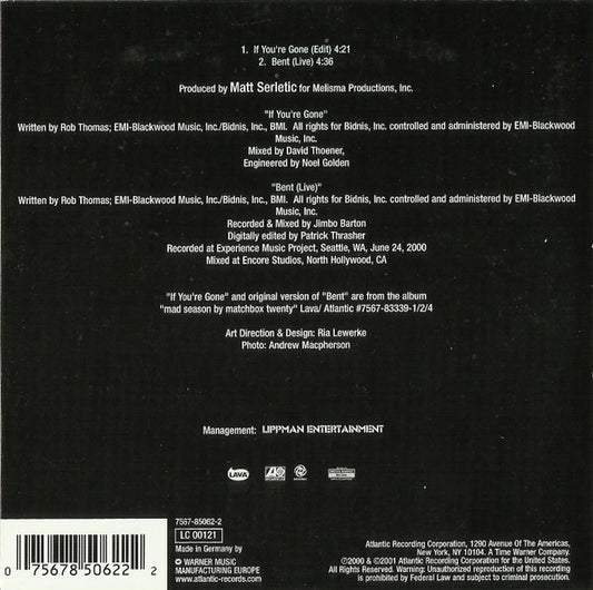 Matchbox Twenty : If You're Gone (CD, Single)