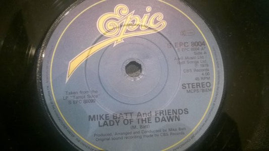 Mike Batt And Friends : Lady Of The Dawn (7", Single)