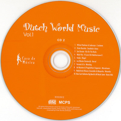 Various : Dutch World Music Vol. 1 (2xCD, Album, Comp)