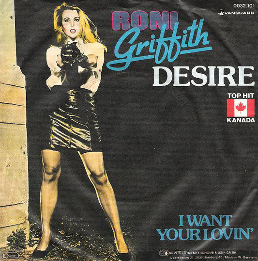 Roni Griffith : Desire (7", Single)