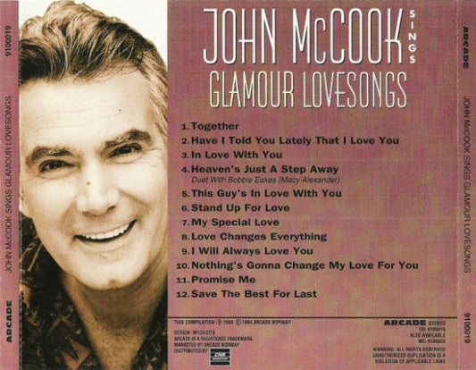 John McCook : Sings Glamour Lovesongs (CD, Album)