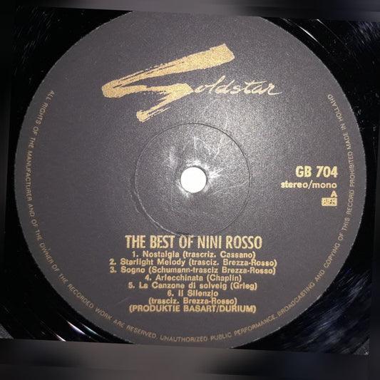 Nini Rosso : The Best Of Nini Rosso (LP, Comp)
