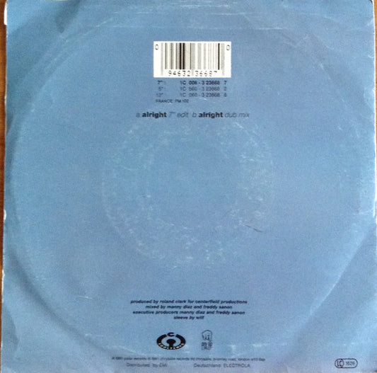 Urban Soul : Alright (7", Single)