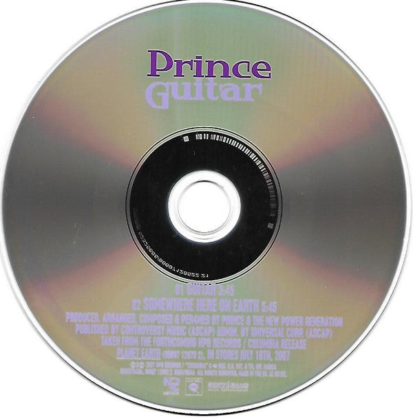 Prince : Guitar (CD, Single)