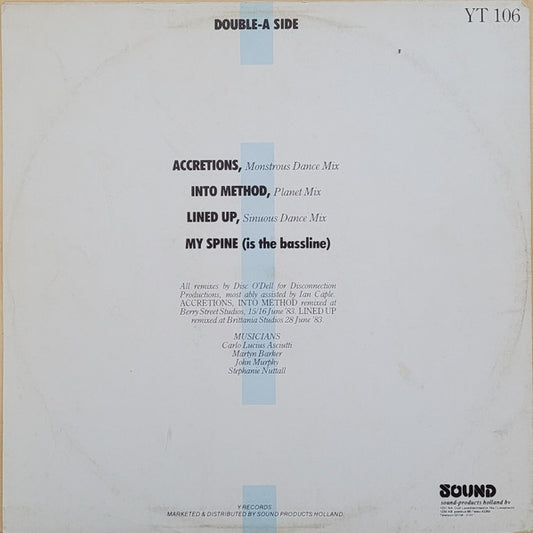 Shriekback : Lined Up / My Spine (12")