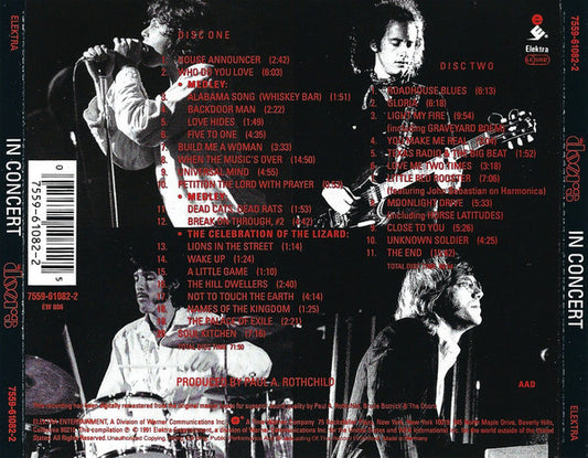 The Doors : In Concert (2xCD, Comp, RE, RM)