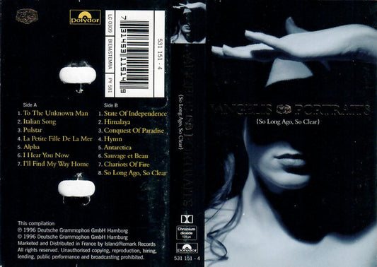 Vangelis : Portraits (So Long Ago, So Clear) (Cass, Comp)