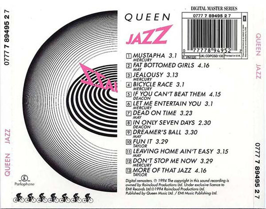 Queen : Jazz (CD, Album, RE, RM)