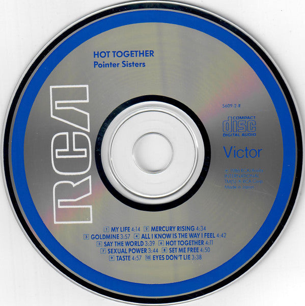 Pointer Sisters : Hot Together (CD, Album)
