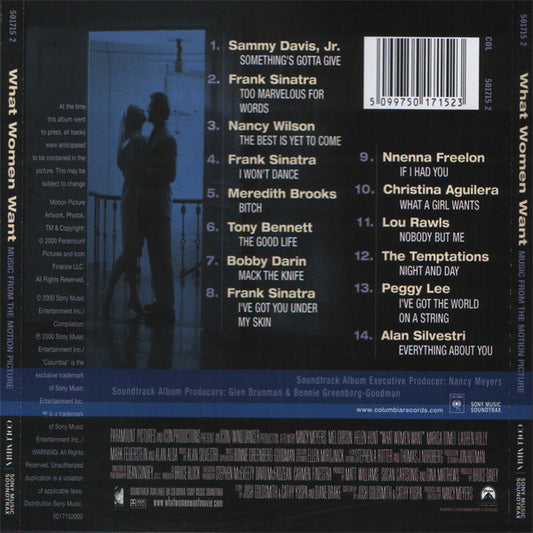 Various : What Women Want (Music From The Motion Picture) (CD, Comp)