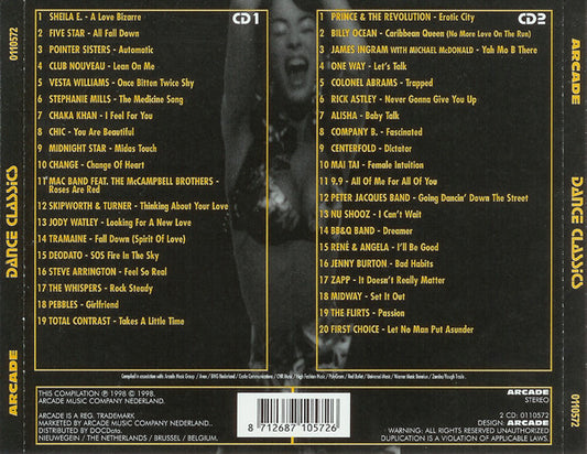 Various : Dance Classics - Back To The 80's (2xCD, Comp)