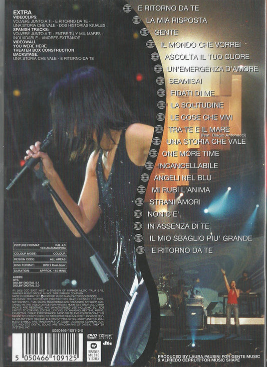 Laura Pausini : Live 2001/2002 World Tour (DVD-V)