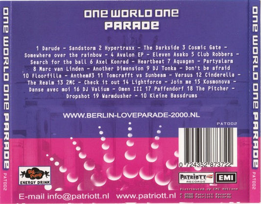 Various : One World One Parade (CD, Comp)