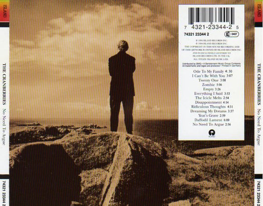 The Cranberries : No Need To Argue (CD, Album, Son)