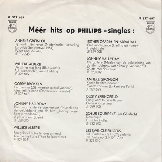 Willy Alberti : Zondag In Amsterdam = Sonntag In Amsterdam (7", Single, Red)