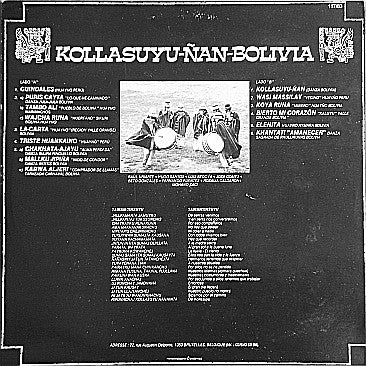 Kollasuyu Ñan : Pukuricuy (LP, Album)