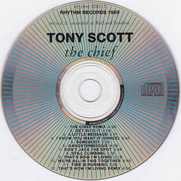 Tony Scott : The Chief (CD, Album)