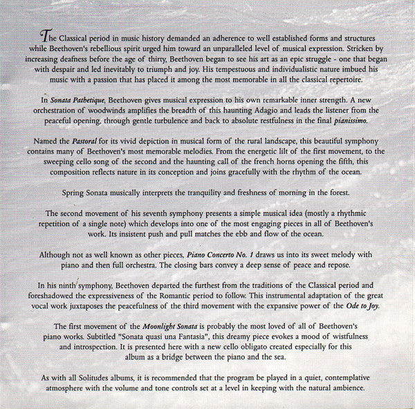 Dan Gibson : Beethoven - Forever By The Sea (CD, Album)