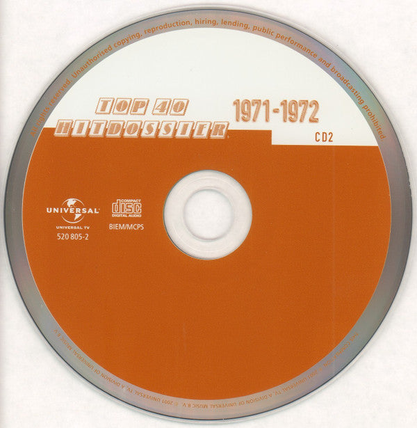 Various : Top 40 Hitdossier 1971-1972 (2xCD, Comp)
