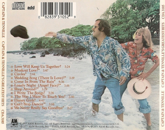 Captain And Tennille : Greatest Hits (CD, Comp, RE)